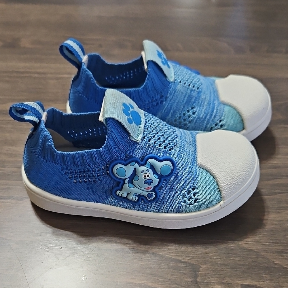 Blue's Clues Slip-on Toddler Sneakers Size 6